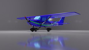 Cessna 152 3D model