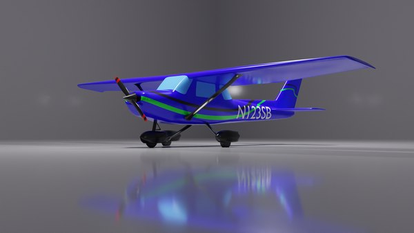 modelo 3d Cessna 152 - TurboSquid 2043386