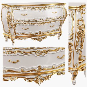 3D model Classic commode 06