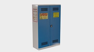 Hazmat Locker 3D model