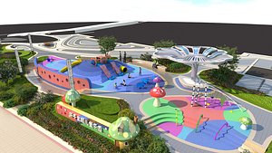 Water Park 3D Models for Download | TurboSquid