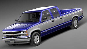 3d model 1988 1999 chevrolet