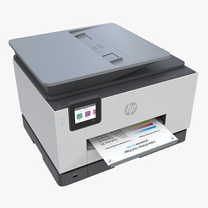 3D model HP OfficeJet Pro 9025e All-in-One Printer