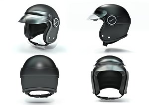 helmet vespa safety hard hat 3d blend