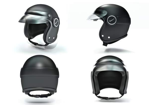 modèle 3D de casque de sécurité, casque Vespa - TurboSquid 1093438