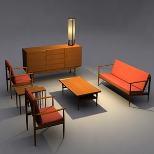 Danish Modern Livingroom Set