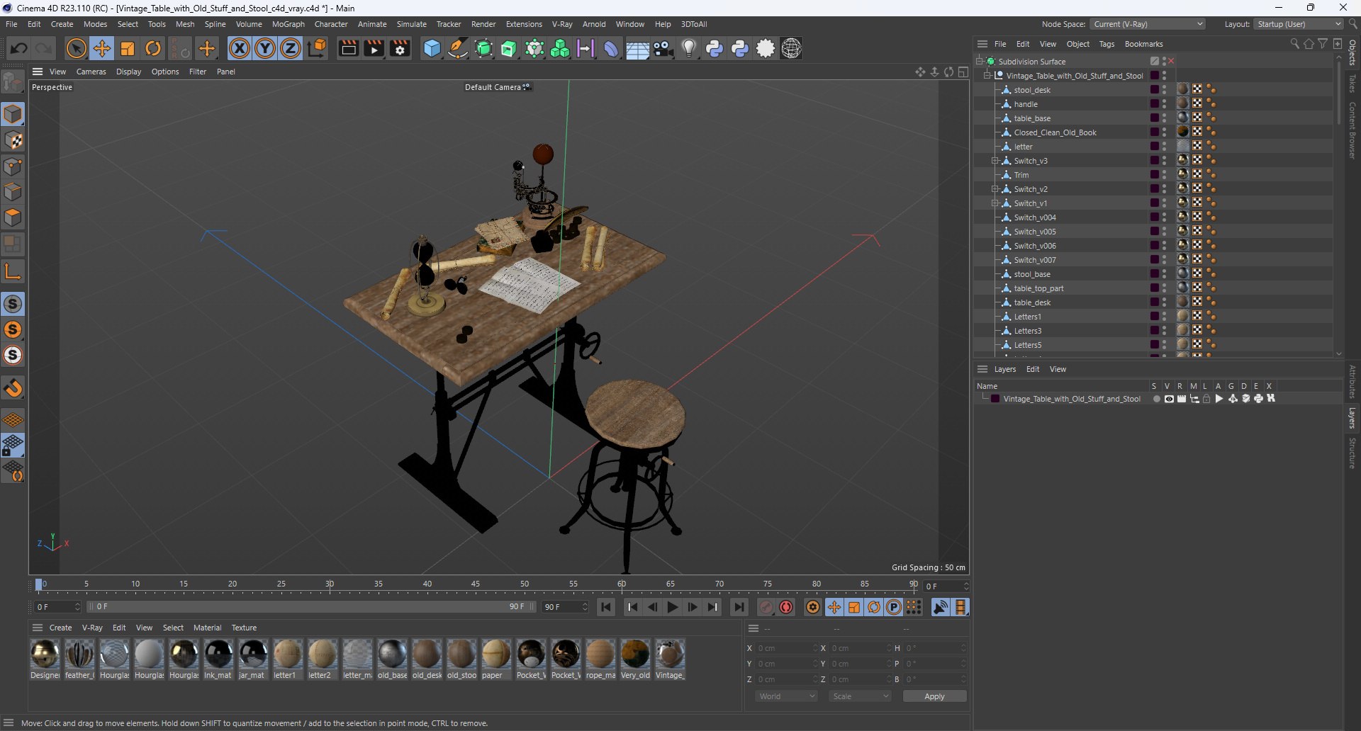 3D Vintage Desk with Old Stuff and Stool model https://p.turbosquid.com/ts-thumb/3r/ASsbpj/Wv/vintagedeskwitholdstuffandstool3dmodel044/jpg/1729721274/1920x1080/fit_q87/0768529c21a5c8e89685a16154ae5b942d0d1f41/vintagedeskwitholdstuffandstool3dmodel044.jpg