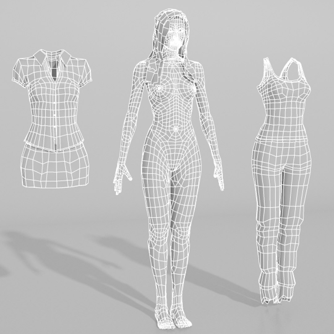 realistic rig 3d model