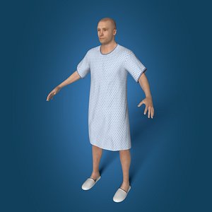 Aged Patient 3D model