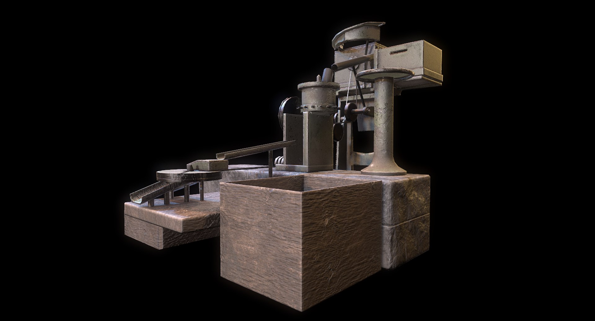 ammo making machine 3D model https://p.turbosquid.com/ts-thumb/3r/GNwgyN/2syOC60Y/screenshot173/png/1591506776/1920x1080/fit_q87/eea016875e73a450e51529678159bcb3062f8cf3/screenshot173.jpg