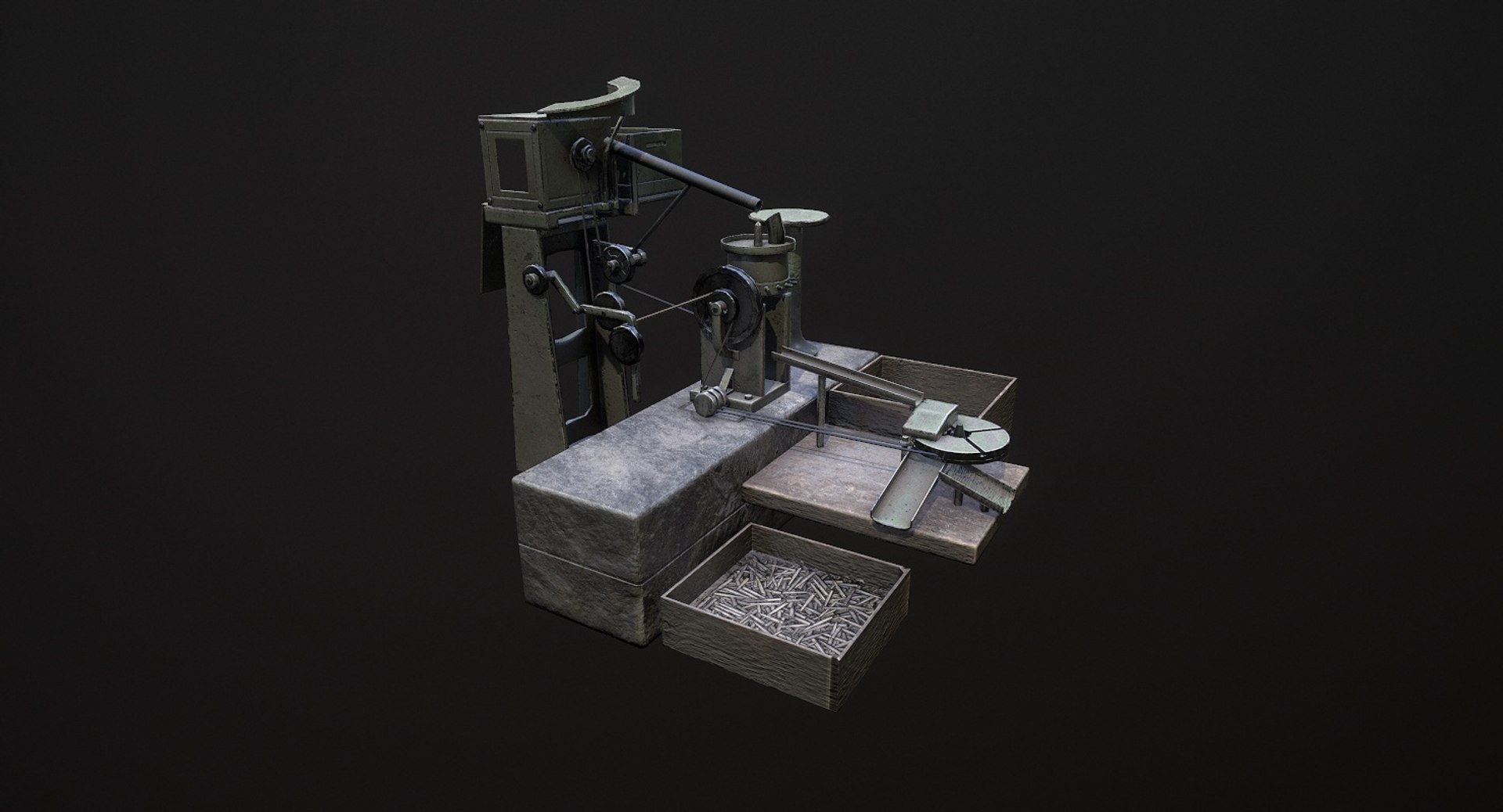 ammo making machine 3D model https://p.turbosquid.com/ts-thumb/3r/GNwgyN/5Nrg40g4/m21_d_00001/jpg/1591506778/1920x1080/fit_q87/45b3e899c351b4dcd4c7e5fdd1fed97c58df11b6/m21_d_00001.jpg