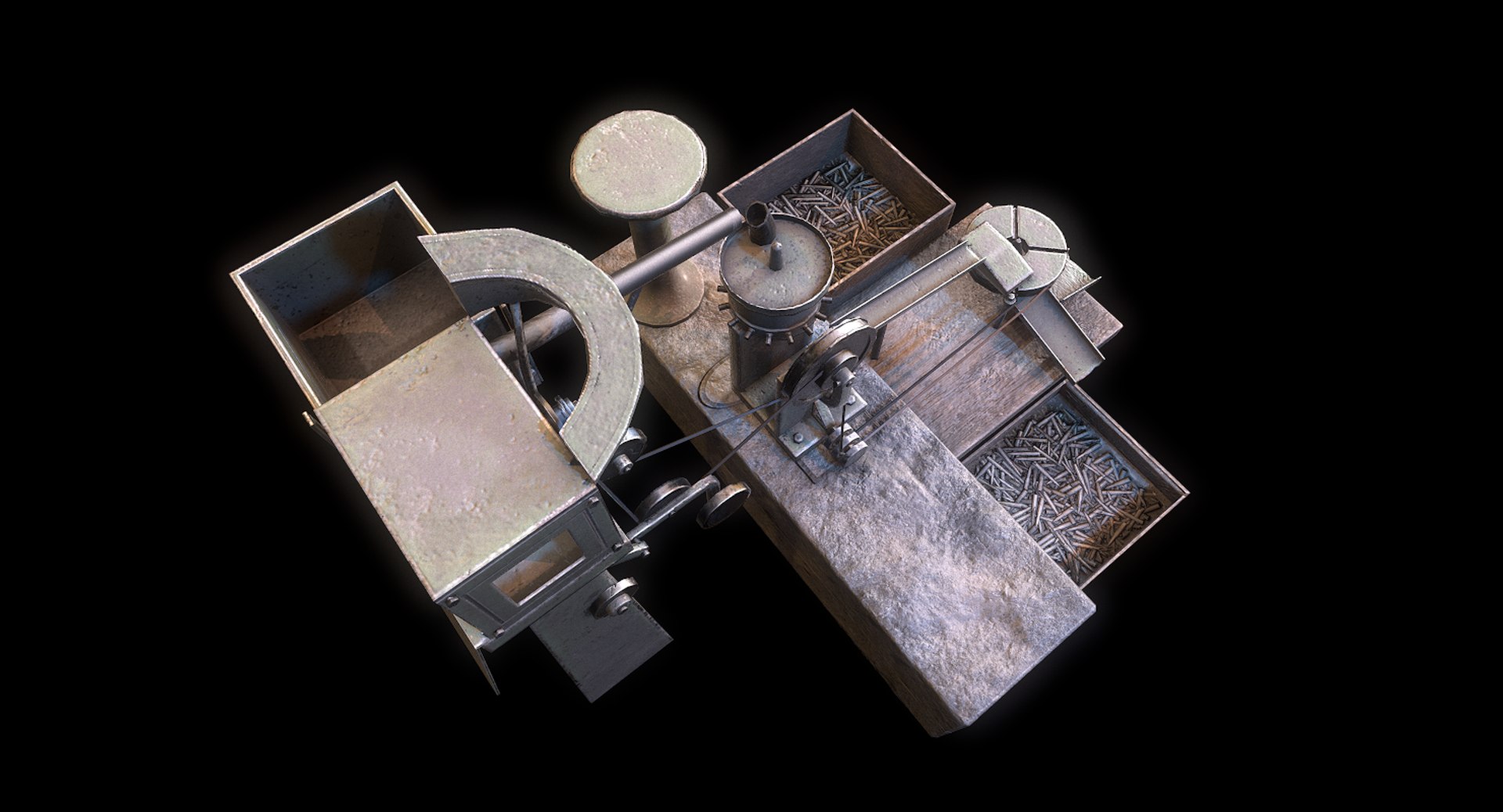 ammo making machine 3D model https://p.turbosquid.com/ts-thumb/3r/GNwgyN/wTFbHqr0/screenshot174/png/1591506776/1920x1080/fit_q87/b3f805e4e5e4645c61150dd98e9796c99fced566/screenshot174.jpg