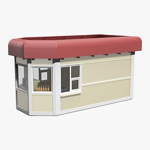 3D Coffee Shop model
