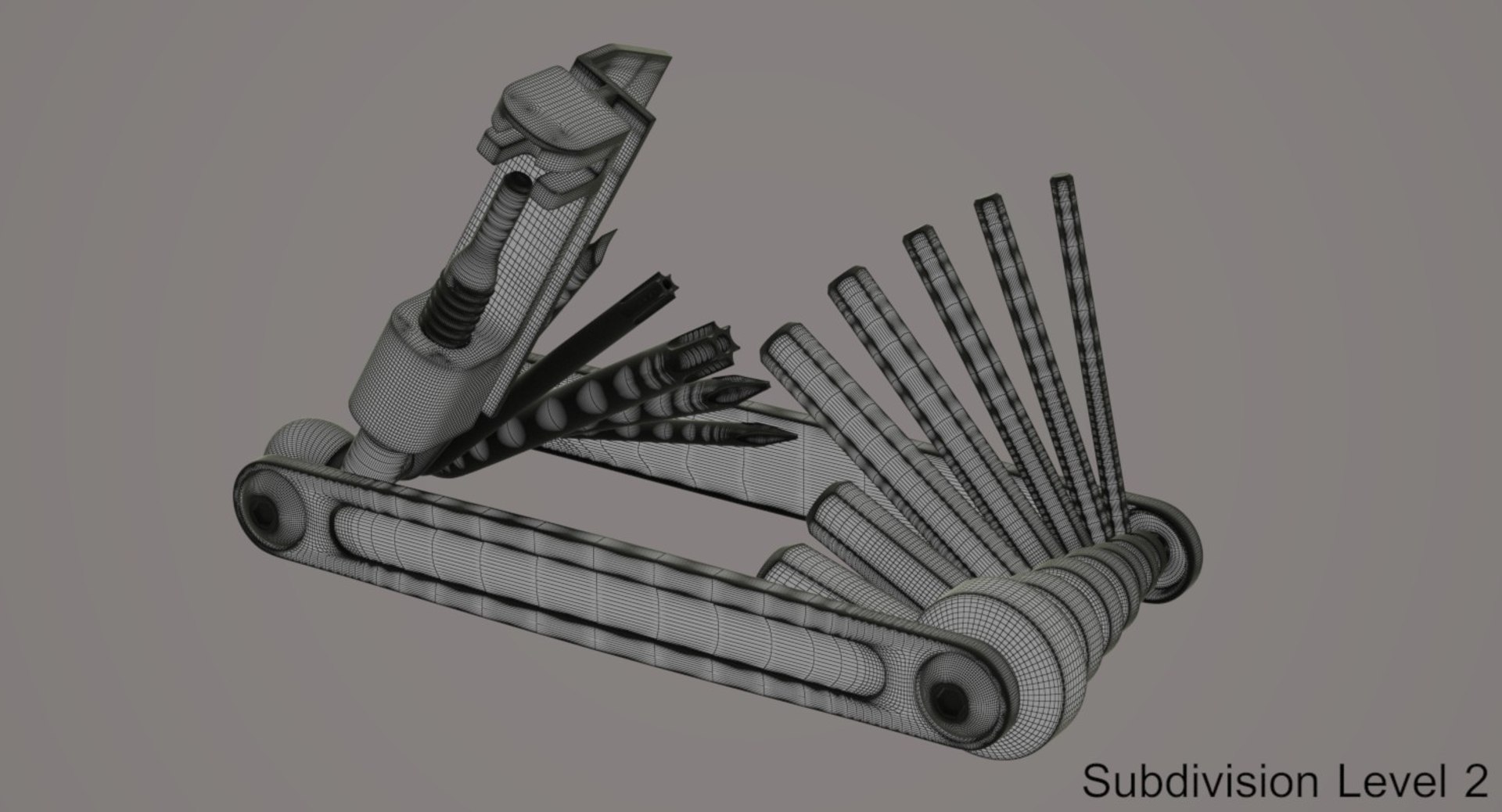 bike multi-tool multi tool 3D model https://p.turbosquid.com/ts-thumb/3r/QD5Ii6/0kF1J6CT/00137_bike_multitool_surface_v007_04_wireframe_2_subdivision_wht.rgb_color.0001/jpg/1508944666/1920x1080/fit_q87/e1e531c97c15466b64a8ce6bd1826a752dd5f741/00137_bike_multitool_surface_v007_04_wireframe_2_subdivision_wht.rgb_color.0001.jpg