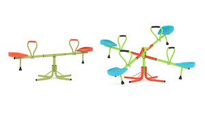 Kids Seesaw Collection 3D model
