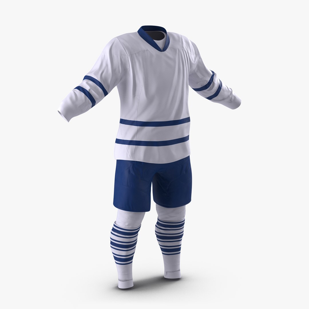 Hockey Clothes Generic 5 3D model preview