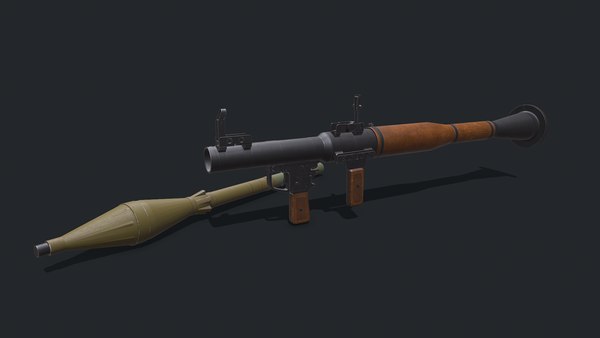 3D RPG7 Low-poly PBR Free model