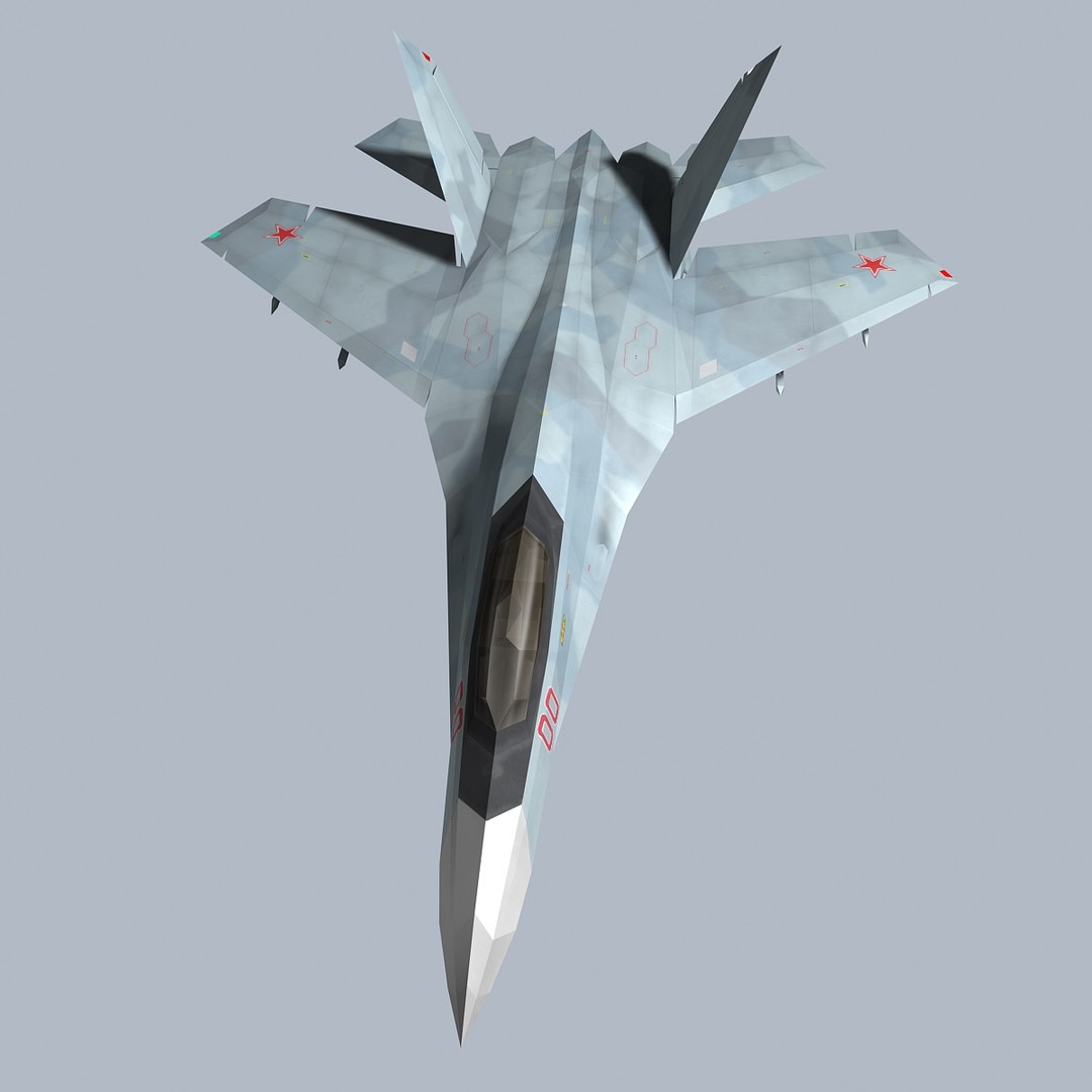 SU-27Z- Stealth Fighter model https://p.turbosquid.com/ts-thumb/3r/ciYOGW/gJ/su27zview05/jpg/1660754330/1920x1080/fit_q87/9fd741fb7ce8a21aa6563b405927fc4492a49bcf/su27zview05.jpg