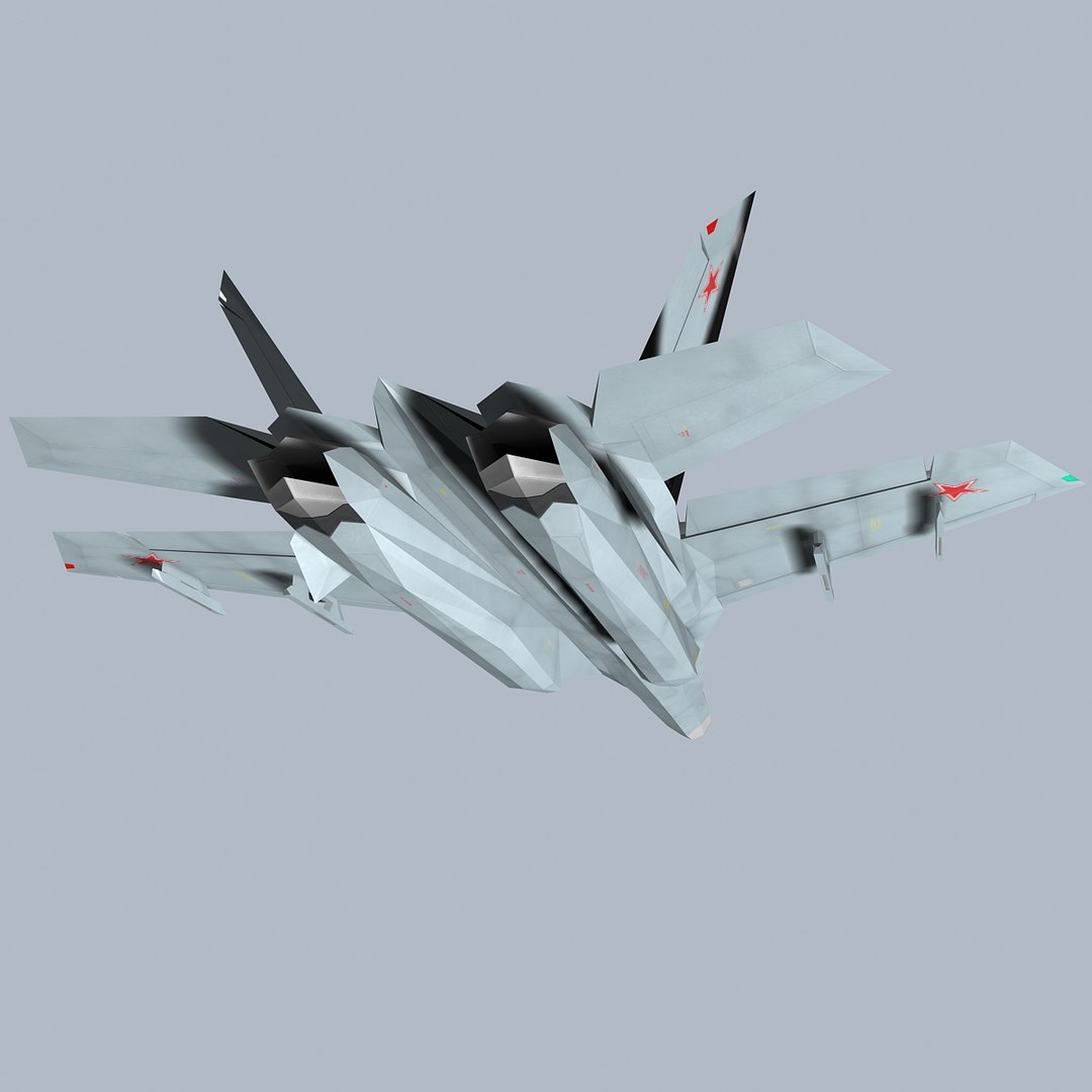 SU-27Z- Stealth Fighter model https://p.turbosquid.com/ts-thumb/3r/ciYOGW/w8/su27zview13/jpg/1660754333/1920x1080/fit_q87/b90b6b86ddc388031b306f9727008763afce3ec3/su27zview13.jpg