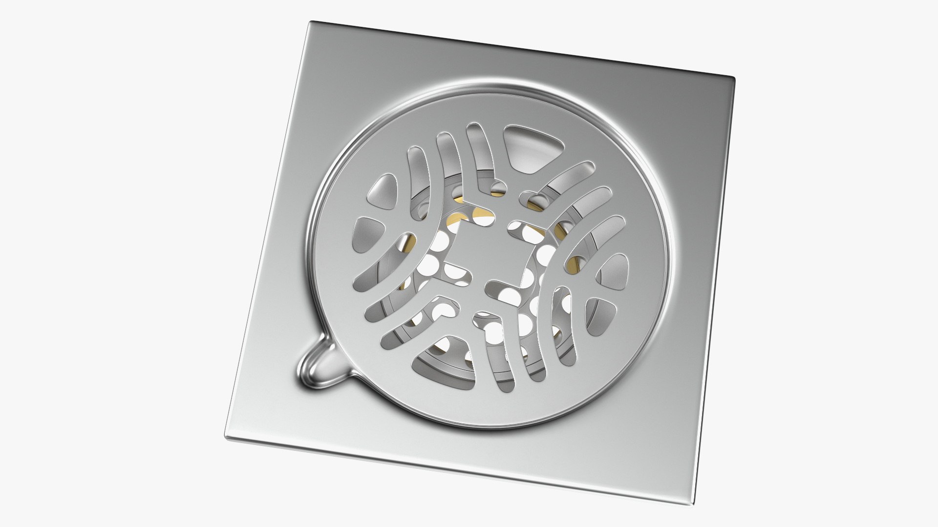 Shower Drain for Bathroom 3D model - TurboSquid 2040264