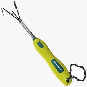 Garden Tool Hand Prong 3D model
