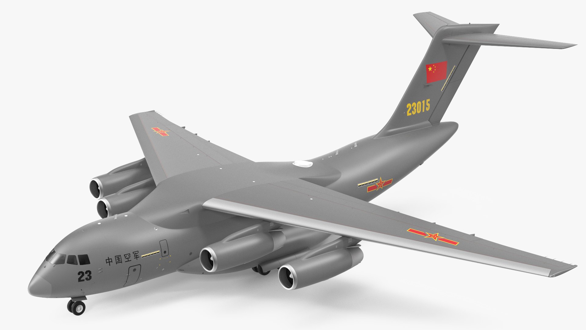 Xian Y20 Large Military Transport Aircraft 3D - TurboSquid 1719504