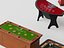 카지노 게임룸 도박 장비 3D 모델 팩