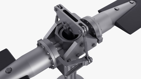 modelo 3d Sistema de rotor de helicóptero v 1 - TurboSquid 2026803