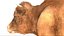 Cow Fur Rigged 3D 3D model