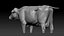 Cow Fur Rigged 3D 3D model