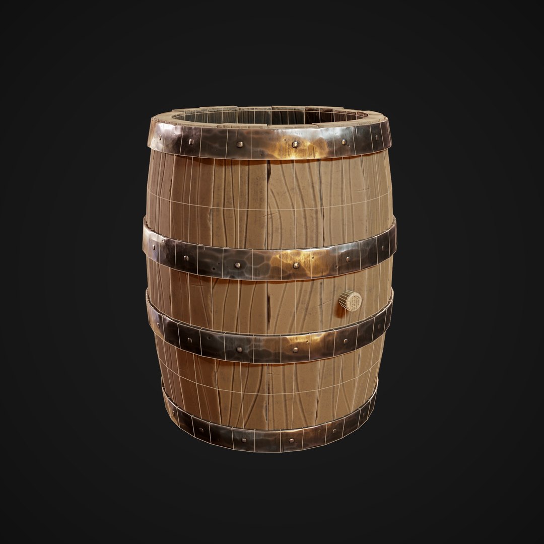 3D Model Barrel - TurboSquid 1984558