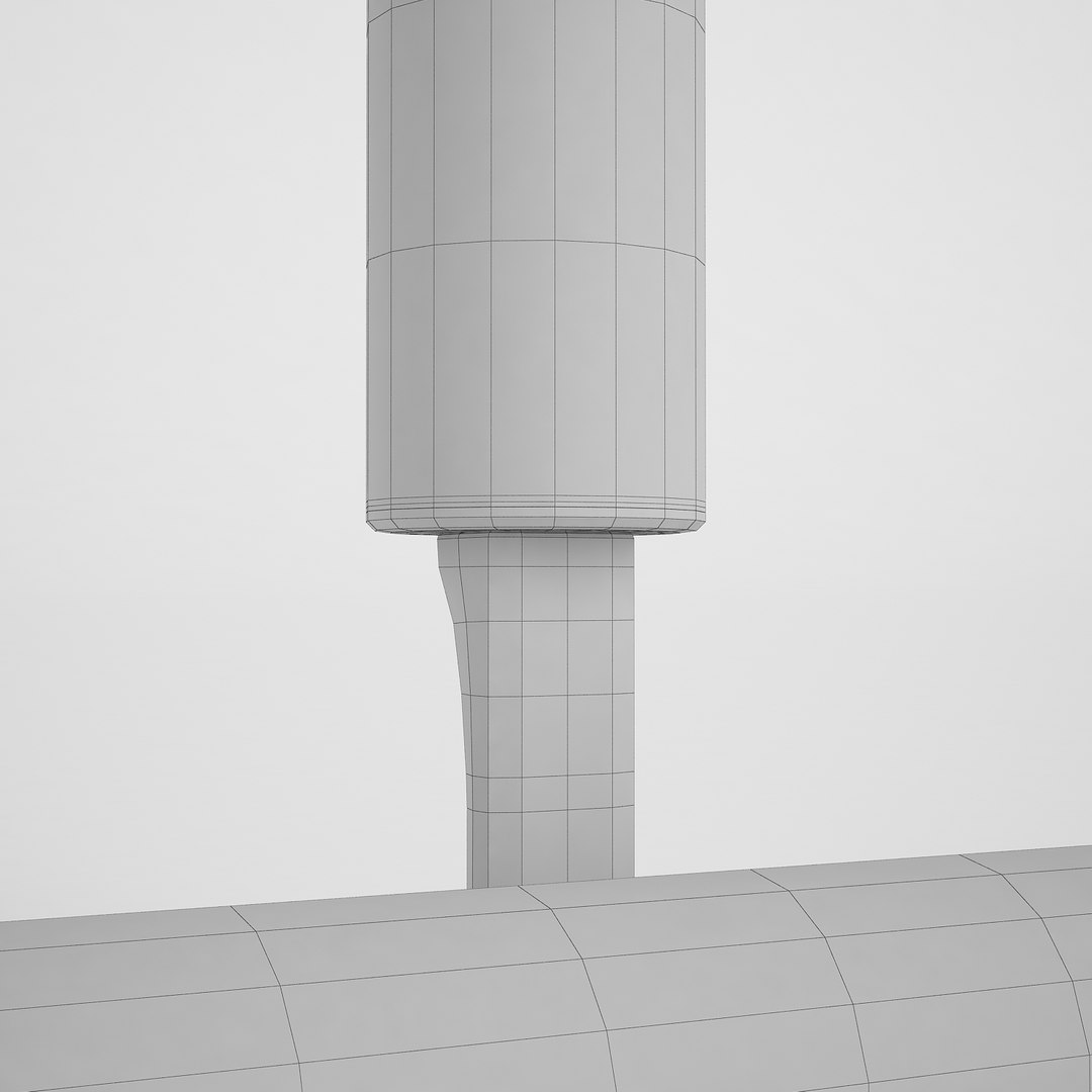 3d Model Rolling Pin Kitchen