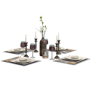 set table 3D