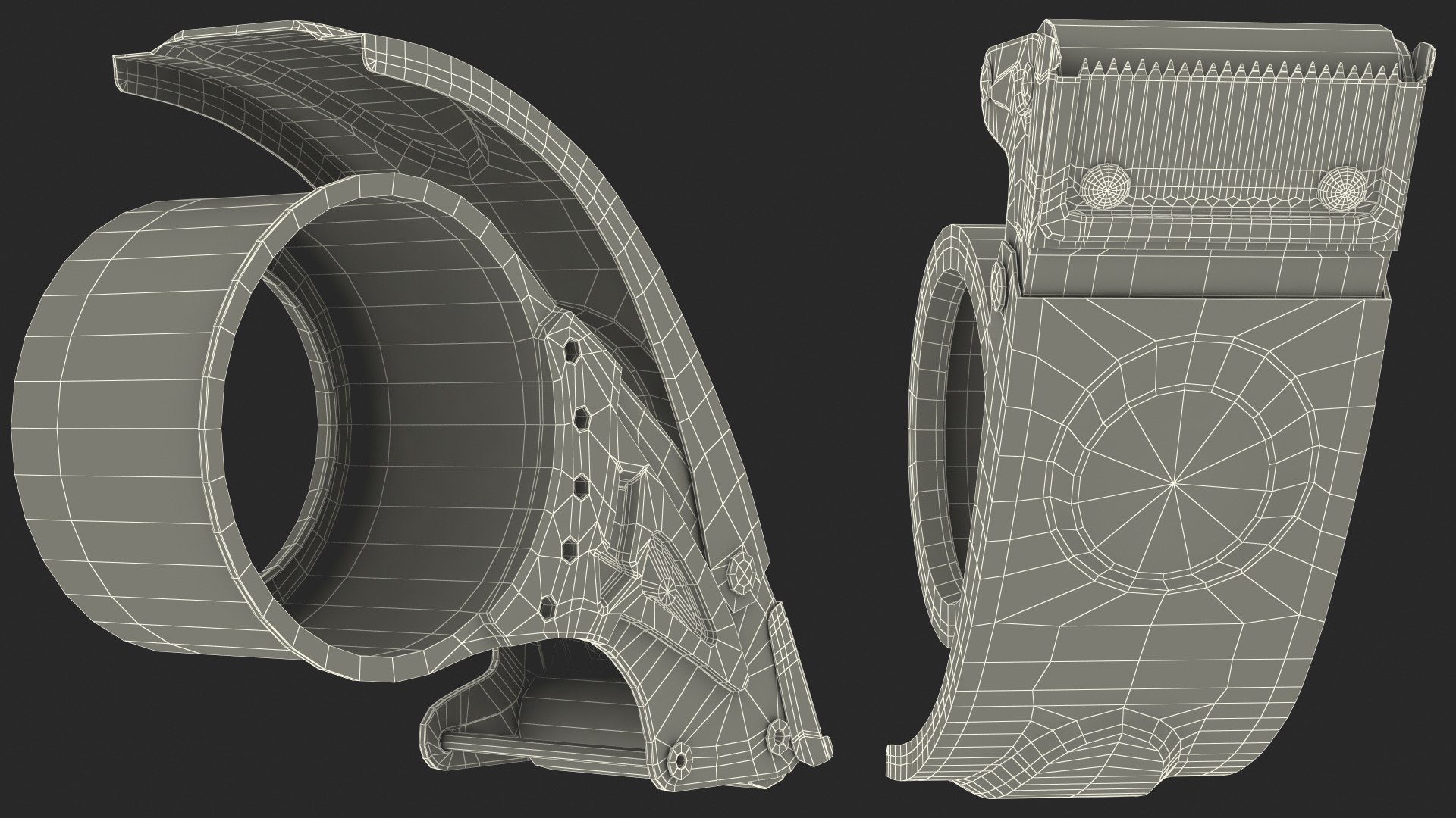 Packing Tape Cutter Empty 3D Model - TurboSquid 1828086