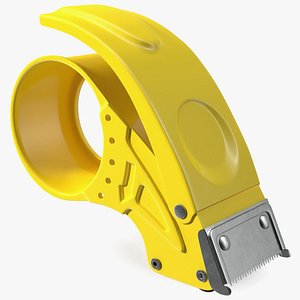Packing Tape Cutter Empty 3D model