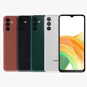 Samsung Galaxy A04 All Colors 3D