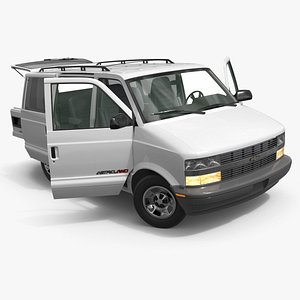 Chevrolet Astro Passenger Van AWD White Rigged