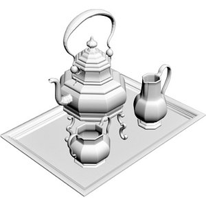 maya tea set