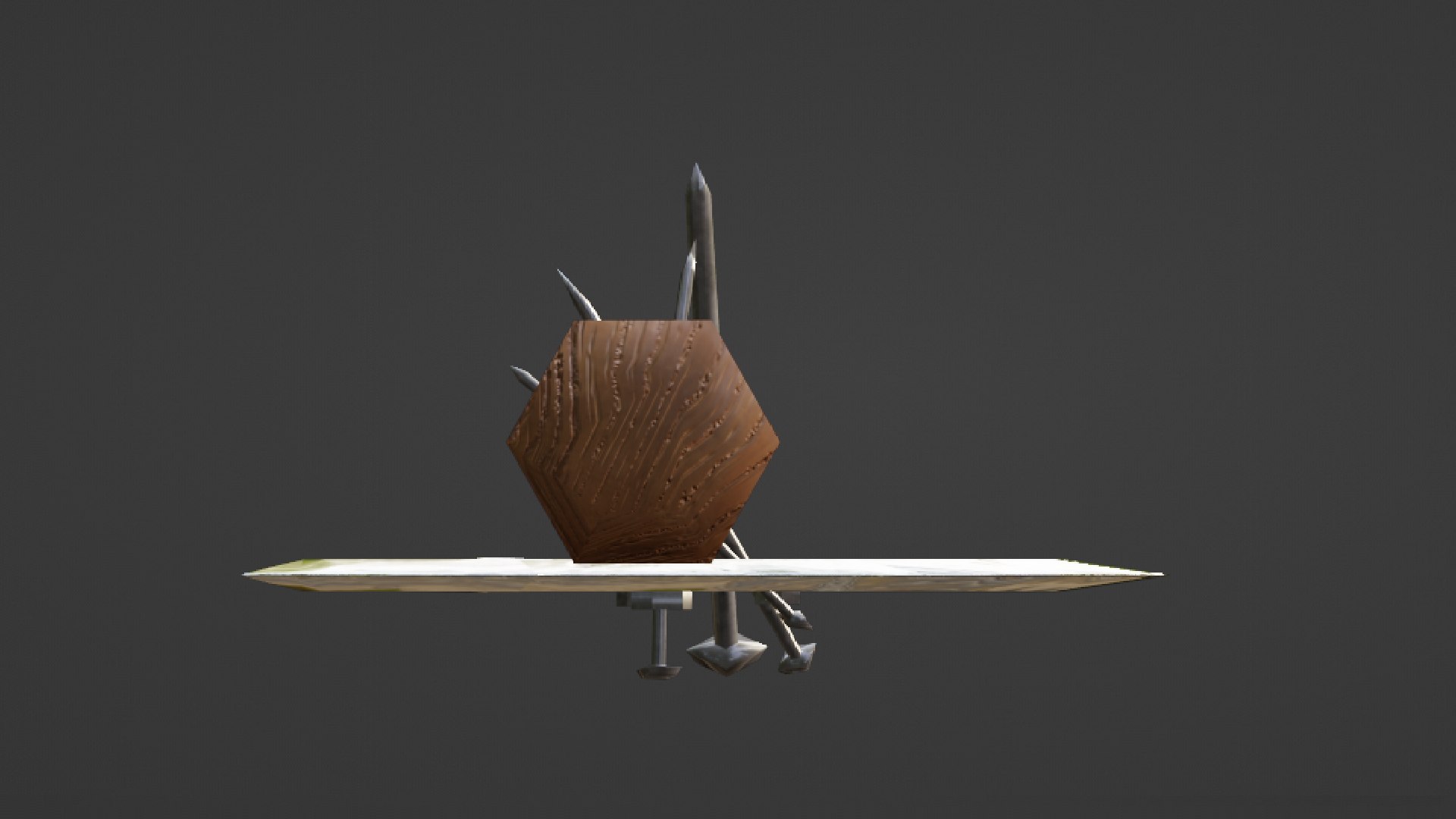 POST APOCALYPTIC MELEE WEAPON BAT BLOODY VARIANT 3D Model - TurboSquid ...
