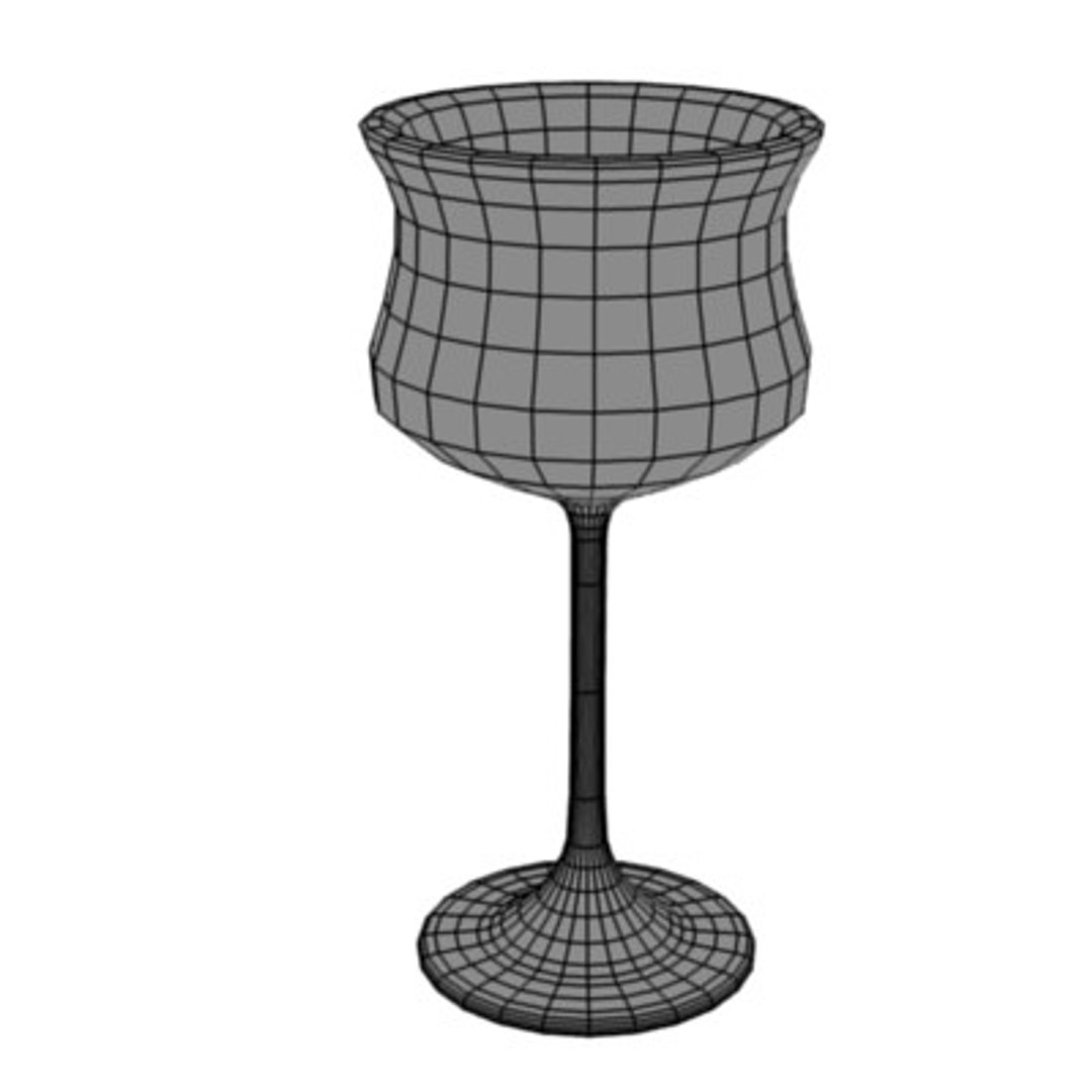 3d model of glass
