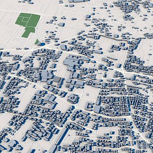 Manama City Bahrain 3D model