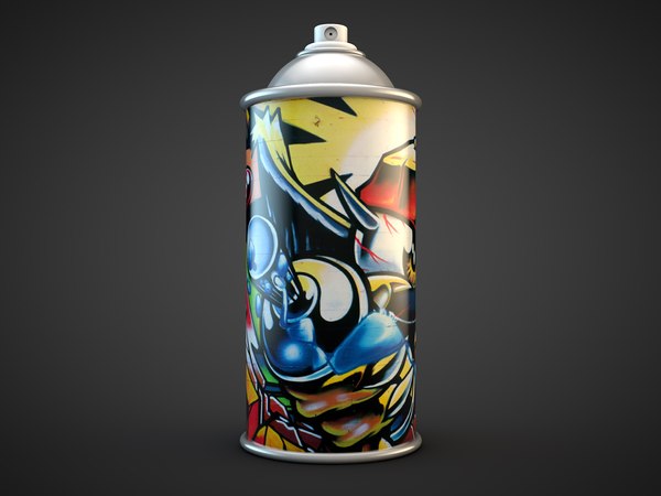 free spray 3d model