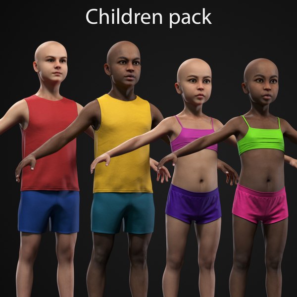 3D model Children pack