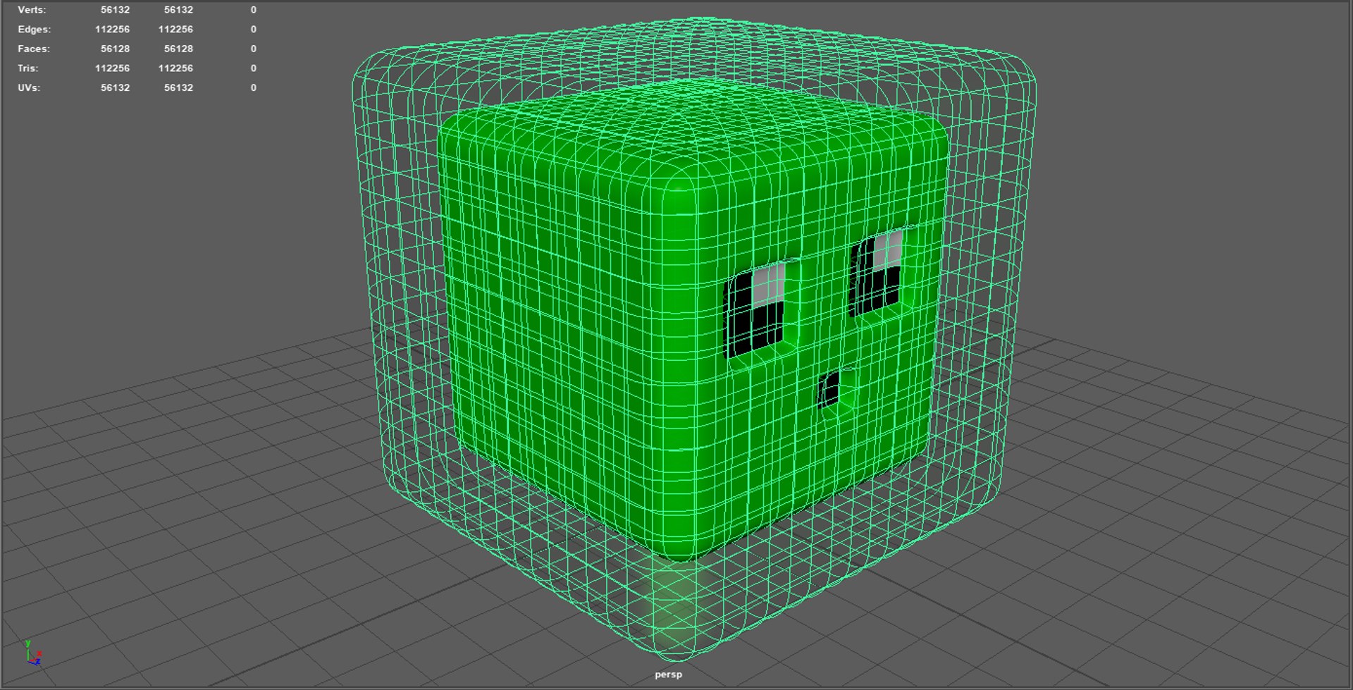 Minecraft Slime 3D model - TurboSquid 1857183