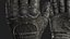 3D Old Leather Gloves model