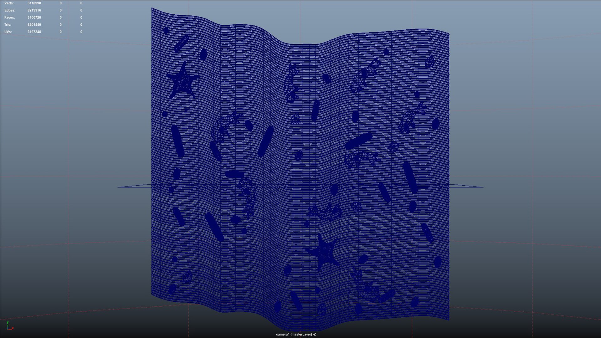 3D Model Fibrous Connective Tissue Cells - TurboSquid 2186695