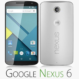nexus 6 3d model