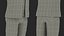 Dark Skin Teenager Fashionable Style T Pose