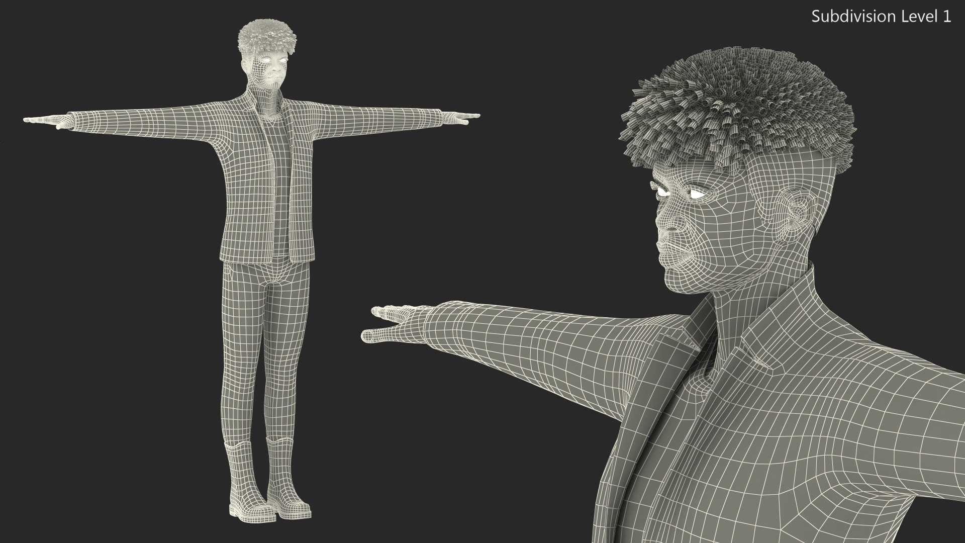 3D Dark Skin Teenager Fashionable Style T Pose model https://p.turbosquid.com/ts-thumb/3s/ZfA4Nn/Ih/darkskinteenagerfashionablestyletposec4dmodel018/jpg/1626768082/1920x1080/fit_q87/4b4694b26d8d3c2a58e7ce73d5bbc8750396a0d2/darkskinteenagerfashionablestyletposec4dmodel018.jpg