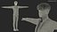 Dark Skin Teenager Fashionable Style T Pose